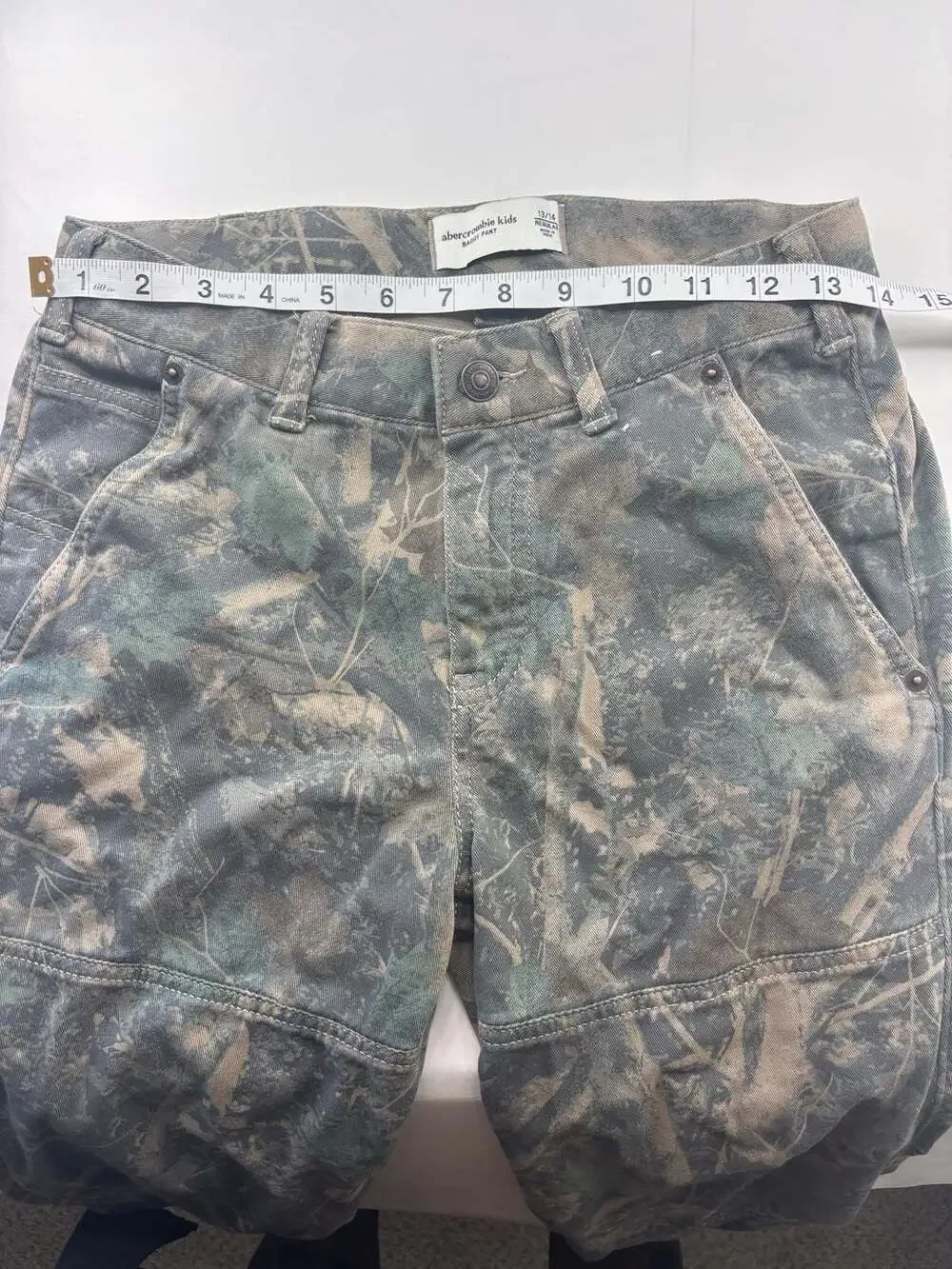 abercrombie kids Baggy Pant in Real Tree Camo Print